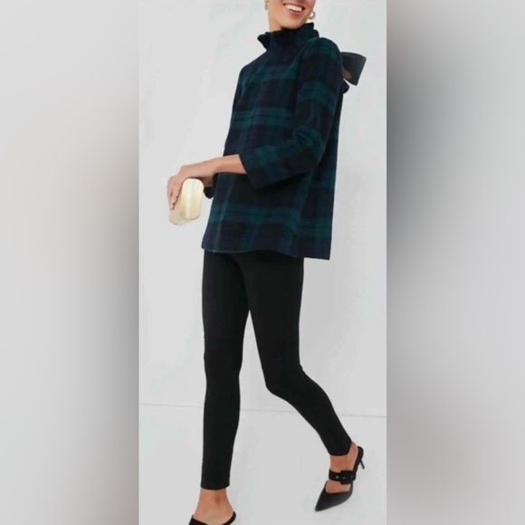 NWT *TUCKERNUCK* Blackwatch Plaid *FAYE* Blouse … Size: S - Picture 4 of 5